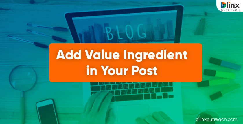 Add Value Ingredient in Your Post