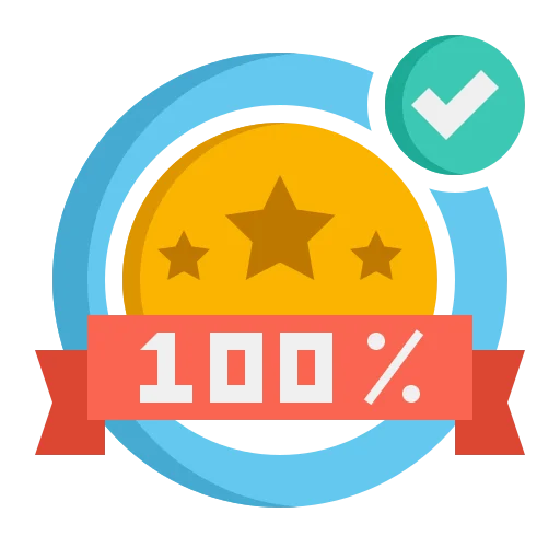 100% Satisfaction Guaranteed