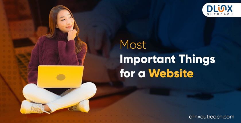 Most Important Things for a Website